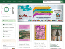 Tablet Screenshot of editorialcosmos.com